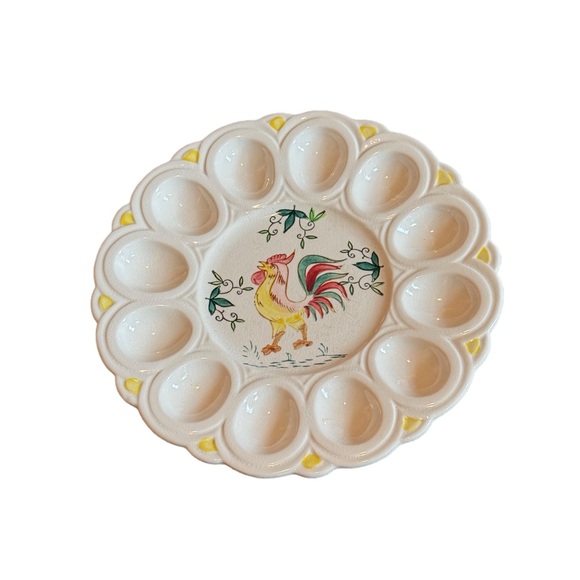 Vintage Deviled Egg Plate - Picture 5 of 6
